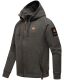 Stone Harbour Finn Luca Sweatjacke Hooded D.Grau-Mel-Gr.S