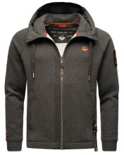 Stone Harbour Finn Luca Sweatjacke Hooded D.Grau-Mel-Gr.L