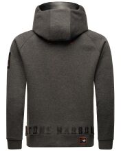 Stone Harbour Finn Luca Sweatjacke Hooded D.Grau-Mel-Gr.L
