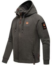 Stone Harbour Finn Luca Sweatjacke Hooded D.Grau-Mel-Gr.XXL