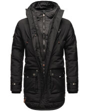 Stone Harbour Winterjacke Tahaa Winterparka Schwarz-Gr.L