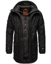 Stone Harbour Winterjacke Tahaa Winterparka Schwarz-Gr.XXL