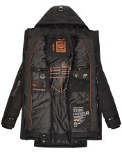 Stone Harbour Winterjacke Tahaa Winterparka Schwarz-Gr.XXL