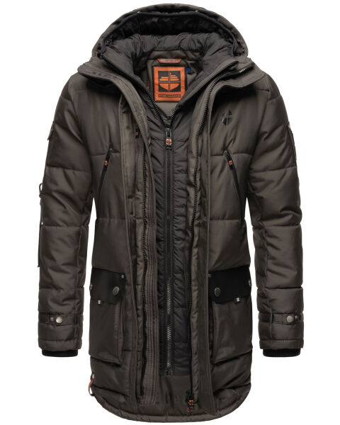 Stone Harbour Winterjacke Tahaa Winterparka Anthrazit-Gr.S