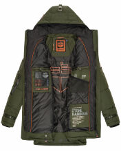 Stone Harbour Winterjacke Tahaa Winterparka Olive-Gr.XXL