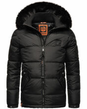 Stone Harbour Zarlaan Herren Winterjacke Parka Schwarz-Gr.M