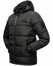 Stone Harbour Zarlaan Herren Winterjacke Parka Schwarz-Gr.M
