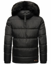 Stone Harbour Zarlaan Herren Winterjacke Parka Schwarz-Gr.M