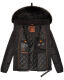 Stone Harbour Zarlaan Herren Winterjacke Parka Schwarz-Gr.L