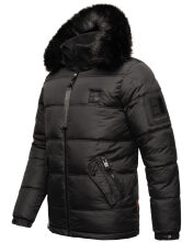 Stone Harbour Zarlaan Herren Winterjacke Parka Schwarz-Gr.XL