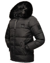 Stone Harbour Zarlaan Herren Winterjacke Parka Schwarz-Gr.XL