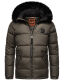 Stone Harbour Zarlaan Herren Winterjacke Parka Anthrazit-Gr.S