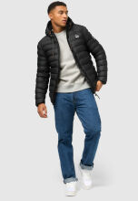 Stone Harbour Zaharoo wasserdichte Herren Regen Steppjacke Schwarz Größe S - Gr. S