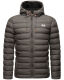 Stone Harbour Zaharoo wasserdichte Herren Regen Steppjacke Anthrazit Größe S - Gr. S