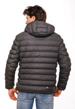 Stone Harbour Zaharoo wasserdichte Herren Regen Steppjacke Anthrazit Größe M - Gr. M