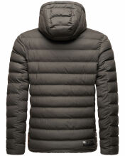 Stone Harbour Zaharoo wasserdichte Herren Regen Steppjacke Anthrazit Größe L - Gr. L