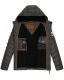 Stone Harbour Zaharoo wasserdichte Herren Regen Steppjacke Anthrazit Größe L - Gr. L