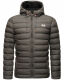 Stone Harbour Zaharoo wasserdichte Herren Regen Steppjacke Anthrazit Größe XXL - Gr. 2XL