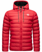Stone Harbour Zaharoo wasserdichte Herren Regen Steppjacke Chili Rot Größe L - Gr. L