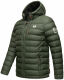 Stone Harbour Zaharoo wasserdichte Herren Regen Steppjacke Olive Größe M - Gr. M