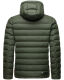 Stone Harbour Zaharoo wasserdichte Herren Regen Steppjacke Olive Größe L - Gr. L