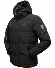 Stone Harbour Halvaar Herren Winterjacke Schwarz-SF-Gr.S