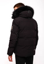 Stone Harbour Halvaar Herren Winterjacke Schwarz-SF-Gr.M