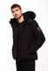 Stone Harbour Halvaar Herren Winterjacke Schwarz-SF-Gr.M