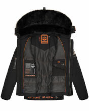 Stone Harbour Halvaar Herren Winterjacke Schwarz-SF-Gr.L