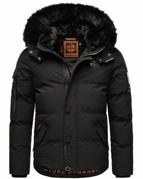 Stone Harbour Halvaar Herren Winterjacke Schwarz-SF-Gr.XXL