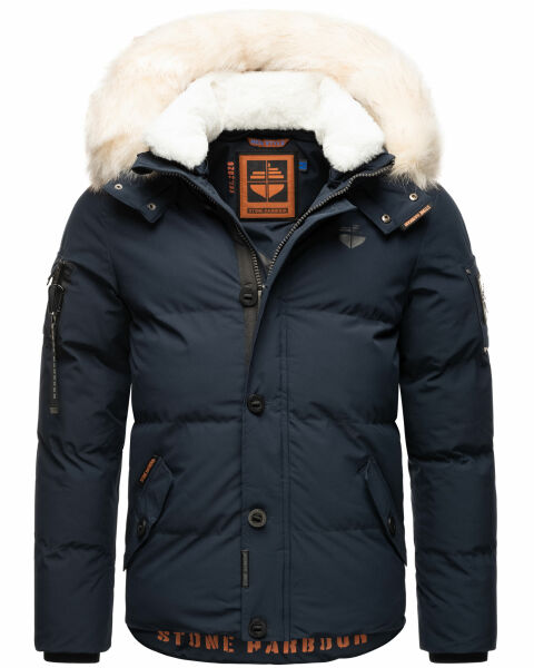 Stone Harbour Halvaar Herren Winterjacke Navy-WF-Gr.S