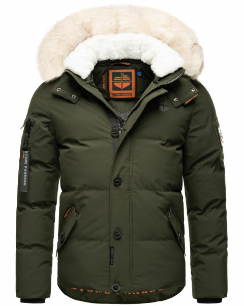 Stone Harbour Halvaar Herren Winterjacke Olive-WF-Gr.XL