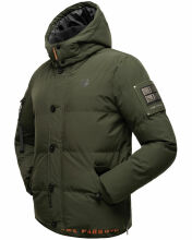Stone Harbour Halvaar Herren Winterjacke Olive-WF-Gr.XL