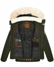 Stone Harbour Halvaar Herren Winterjacke Olive-WF-Gr.XL