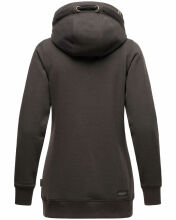Navahoo Zauberelfe Damen Hoodie Pullover Pulli Sweater mit Kapuze Dunkelgrau Größe XS - Gr. 34