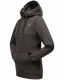 Navahoo Zauberelfe Damen Hoodie Pullover Pulli Sweater mit Kapuze Dunkelgrau Größe XS - Gr. 34