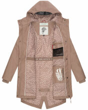 Navahoo Tropical Storm Damen Jacke Taupe-Gr.XS