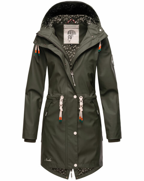 Navahoo Tropical Storm Damen Jacke Olive-Gr.XS
