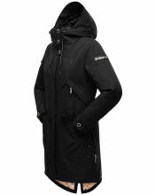 Navahoo Pfefferschote Damen Parka Schwarz Größe XS - Gr. 34
