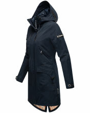Navahoo Pfefferschote Damen Parka Navy Größe XS - Gr. 34