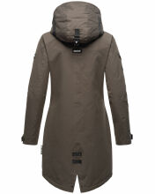 Navahoo Pfefferschote Damen Parka Anthrazit Größe S - Gr. 36