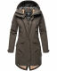 Navahoo Pfefferschote Damen Parka Anthrazit Größe S - Gr. 36