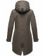 Navahoo Pfefferschote Damen Parka Anthrazit Größe S - Gr. 36