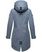 Navahoo Pfefferschote Damen Parka Blau Größe XS - Gr. 34