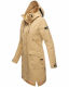 Navahoo Pfefferschote Damen Parka Beige Größe XS - Gr. 34