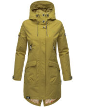 Navahoo Pfefferschote Damen Parka Moosgrün Größe XS - Gr. 34