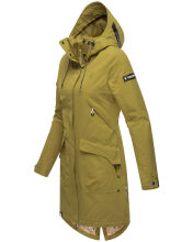 Navahoo Pfefferschote Damen Parka Moosgrün Größe XS - Gr. 34