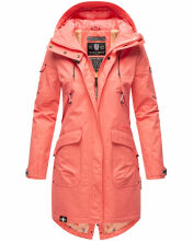 Navahoo Pfefferschote Damen Parka Coral Größe XS - Gr. 34