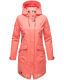 Navahoo Pfefferschote Damen Parka Coral Größe XS - Gr. 34