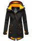 Marikoo Soulinaa Damen Softshell Jacke Schwarz-Gr.S